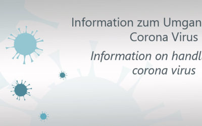 Information on handling the corona virus