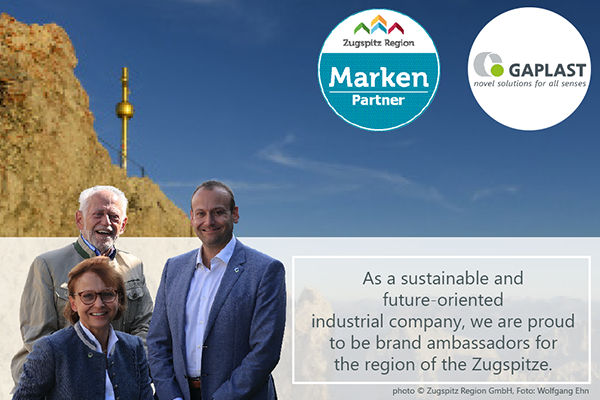 gaplast management in front of Zugspitz visual