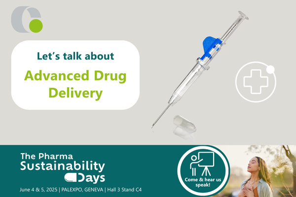 Einladung zu Pharma Sustainability Days in Genf mit Vortrage über Implantatspritze