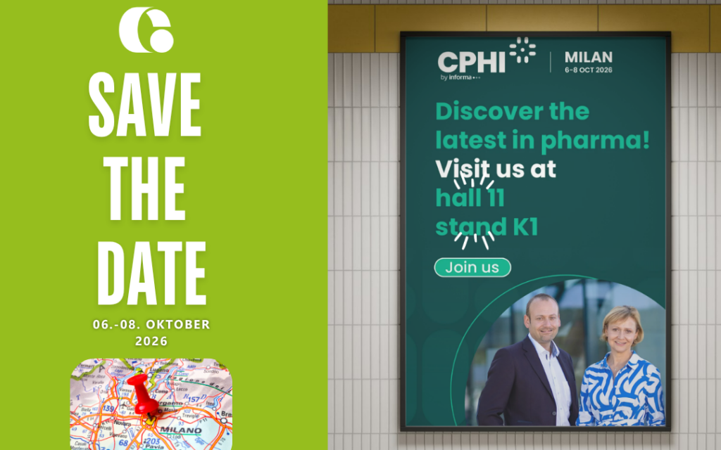 NEWS - Save the date CPHI Milan 2026 Save the Date - CPHI Milan 06-08 October 2026